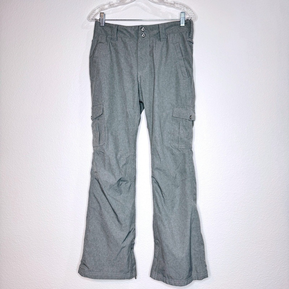 APERTURE Womens 10,000 Waterproof Snow Ski Snowboard Pants MEDIUM Gray Pockets‎